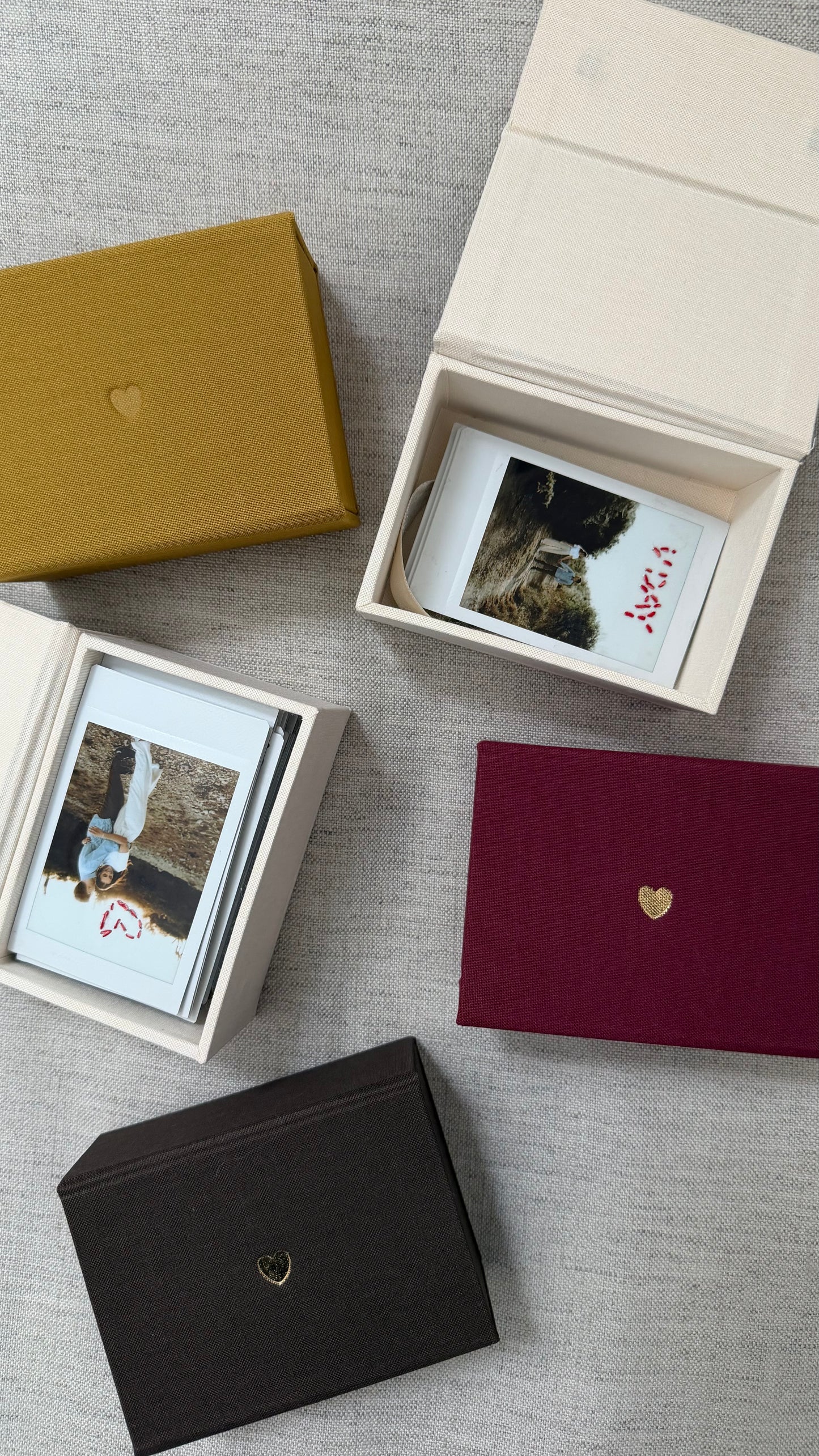 Heart Mini Polaroid Box